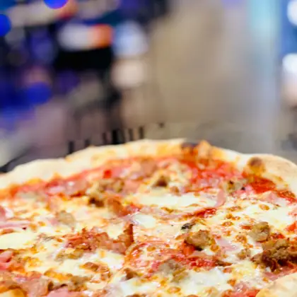 Maialina pizza at Mascalzone Altona
