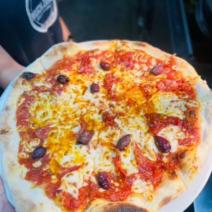 Mascalzone pizza at Mascalzone Altona